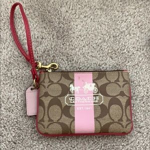 Coach wristlet